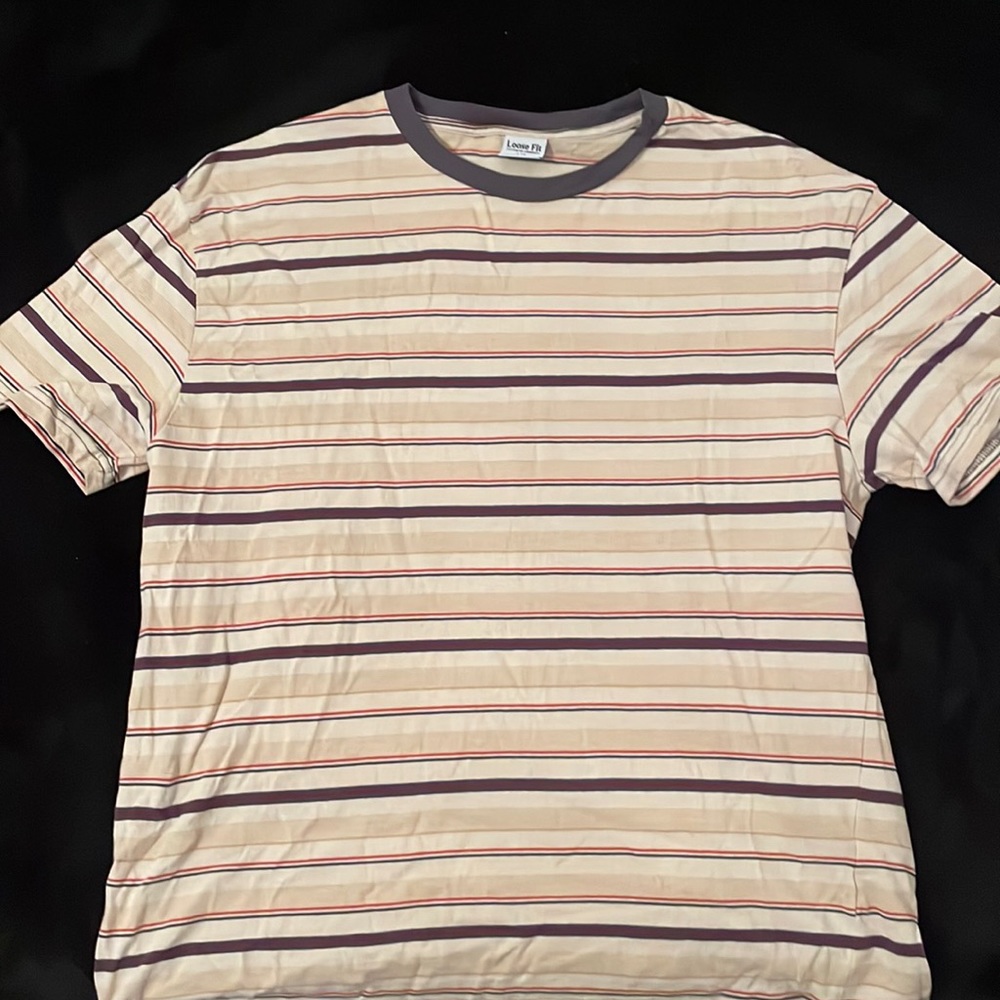 Cotton T-shirt, size large